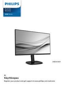 Käyttöohje Philips 24B2U3601 LED-näyttö