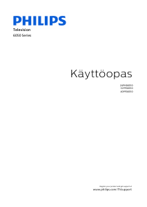 Käyttöohje Philips 24PHS6050 LED-televisio