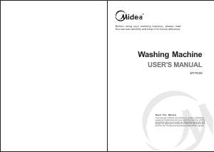 Manual Midea MT700W Washing Machine
