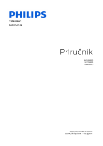 Priručnik Philips 40PFS6050 LED televizor