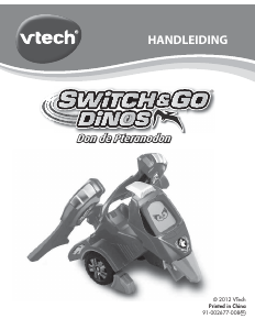 Handleiding VTech Pteranodon Speelgoedrobot