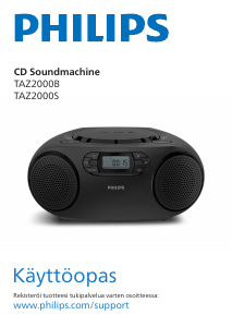 Käyttöohje Philips TAZ2000B Stereosetti