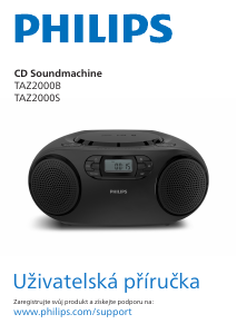 Manuál Philips TAZ2000B Stereo souprava