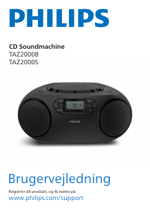 Brugsanvisning Philips TAZ2000S Stereo sæt