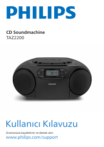 Kullanım kılavuzu Philips TAZ2200 Stereo müzik seti