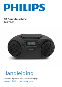 Handleiding Philips TAZ2200 Stereoset