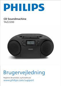 Brugsanvisning Philips TAZ2200 Stereo sæt