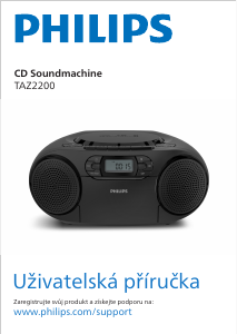 Manuál Philips TAZ2200 Stereo souprava