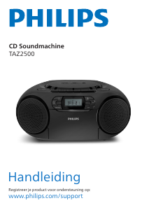 Handleiding Philips TAZ2500 Stereoset