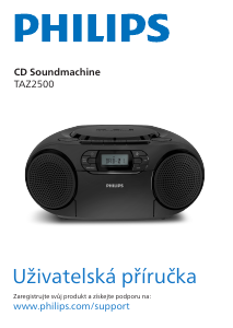 Manuál Philips TAZ2500 Stereo souprava