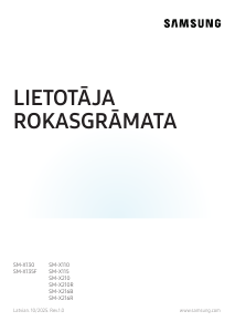 Rokasgrāmata Samsung SM-X130 Planšetdators