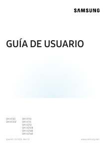 Manual de uso Samsung SM-X135F Galaxy Tab A Tablet
