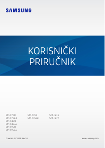 Priručnik Samsung SM-X900 Tablet