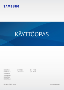 Käyttöohje Samsung SM-X900 Taulutietokone