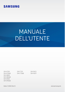 Manuale Samsung SM-X900 Tablet