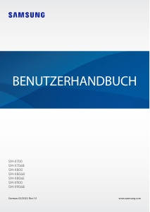 Bedienungsanleitung Samsung SM-X906B Tablet
