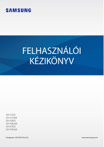 Használati útmutató Samsung SM-X906B Táblagép