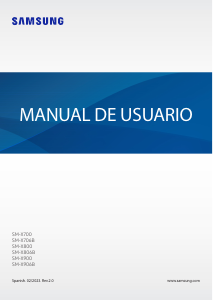 Manual de uso Samsung SM-X906B Tablet