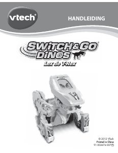Handleiding VTech T-Rex Speelgoedrobot