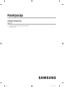 Rokasgrāmata Samsung VS80F28DGS Putekļu sūcējs
