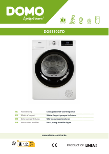 Handleiding Domo DO95502TD Wasdroger