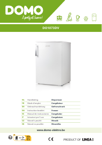 Mode d’emploi Domo DO1073DV Congélateur