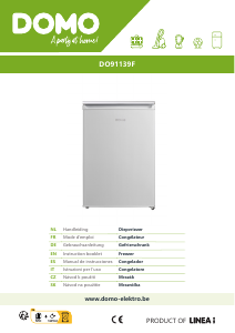 Bedienungsanleitung Domo DO91139F Gefrierschrank