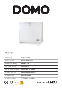 Manual de uso Domo DO91219F Congelador