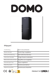 Manuale Domo DO91307C Frigorifero-congelatore