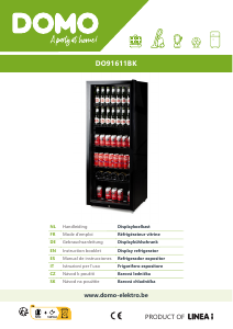 Mode d’emploi Domo DO91611BK Réfrigérateur