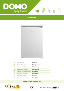 Bedienungsanleitung Domo DO91138 Kühlschrank