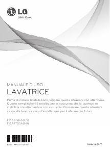 Manuale LG F12A8TDSA Lavatrice