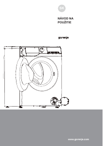 Návod Gorenje WDG2P1174A2D2 Práčka so sušičkou