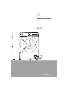 Bruksanvisning Gorenje WG2P84A32 Tvättmaskin