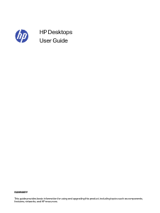 Handleiding HP 24-cr0046na Desktop