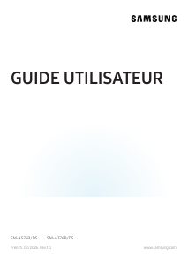 Mode d’emploi Samsung SM-A376B/DS Galaxy A Téléphone portable
