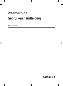 Mode d’emploi Samsung WW1UFG5U34AE Lave-linge