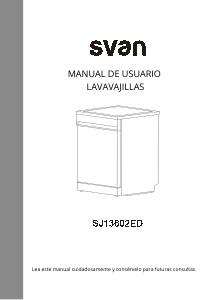 Mode d’emploi Svan SJ13602ED Lave-vaisselle
