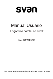 Bruksanvisning Svan SC185604ENFD Kyl-frys