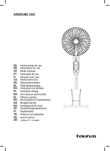 Mode d’emploi Taurus Airbrume 2500 Ventilateur