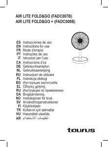 Handleiding Taurus Air Lite Fold & Go Ventilator
