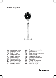 Használati útmutató Taurus Boreal 3D Ventilátor