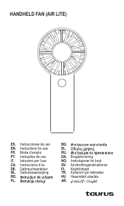 Bruksanvisning Taurus Air Lite Fläkt