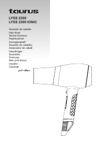 Manual de uso Taurus Lyss 2300 Secador de pelo
