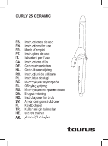 Manual Taurus Curly 25 Ceramic Hair Styler
