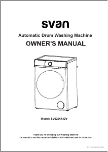 Handleiding Svan SL6204AIDV Wasmachine