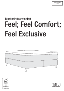 Bruksanvisning Mio Feel Exclusive Sängstomme