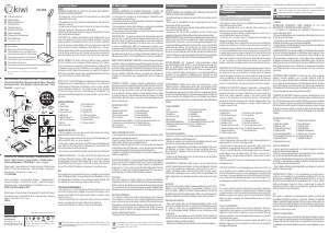 Manuale Kiwi KSC-4262 Aspirapolvere