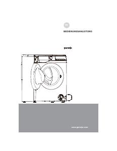 Bedienungsanleitung Gorenje W5G2P84A3P2 Waschmaschine
