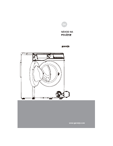 Návod Gorenje WDG2P854A3D2 Práčka so sušičkou
